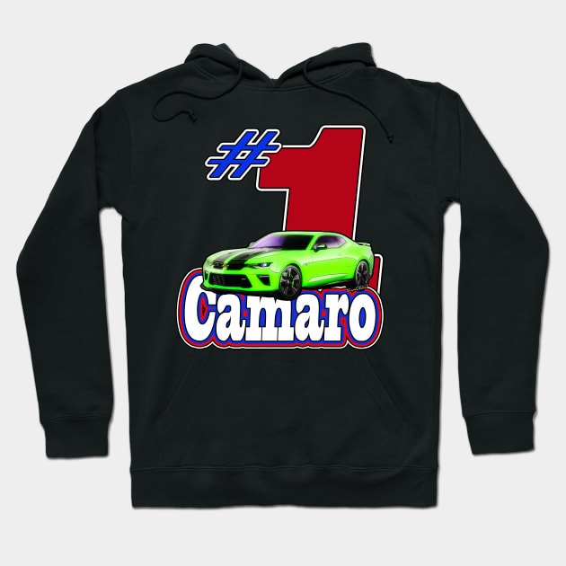 #1 2016 Camaro Tee Print and Everything Else Hoodie by vivachas